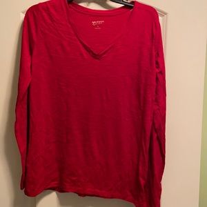 Red Arizona long sleeve T-shirt